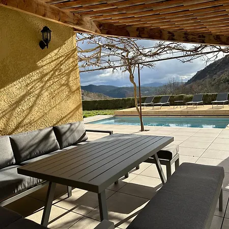 וילה Estive Des Angelettes Piscine Chauffee Sauna *